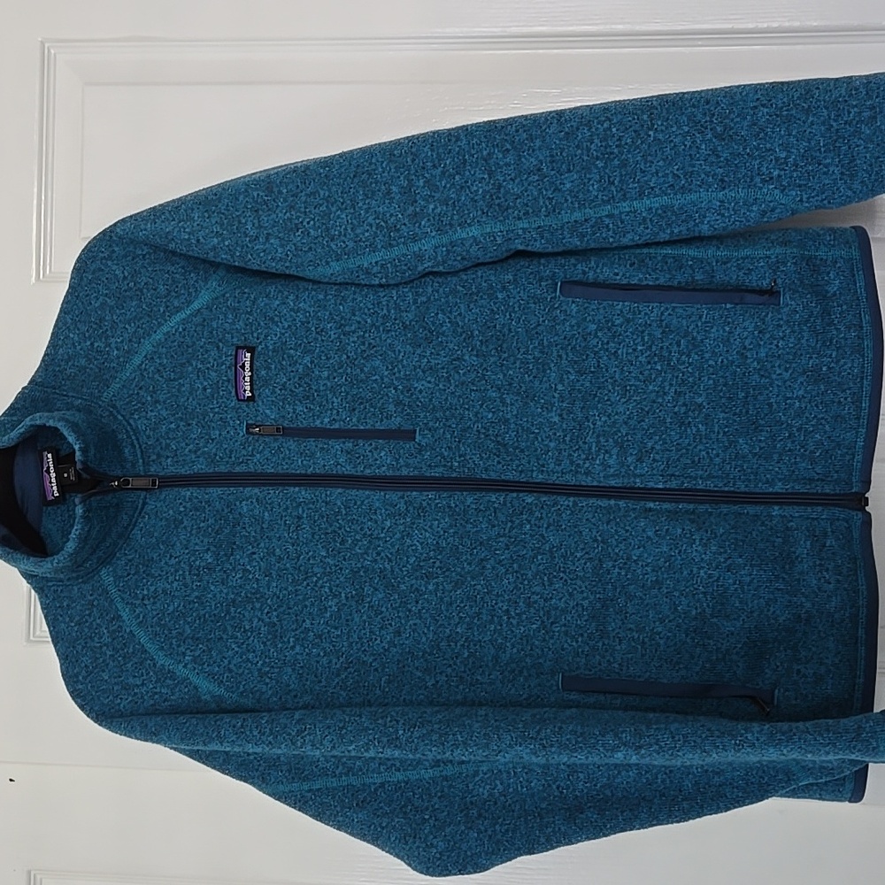 Patagonia Medium Better Sweater Jacket Blue